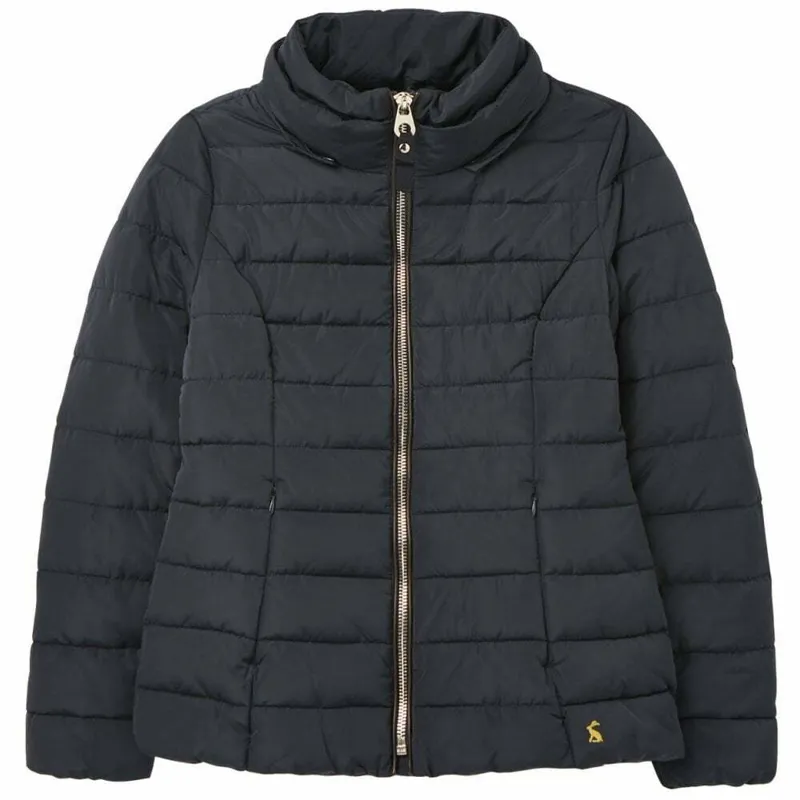 Joules Ladies Cassington Padded Navy Jacket-2